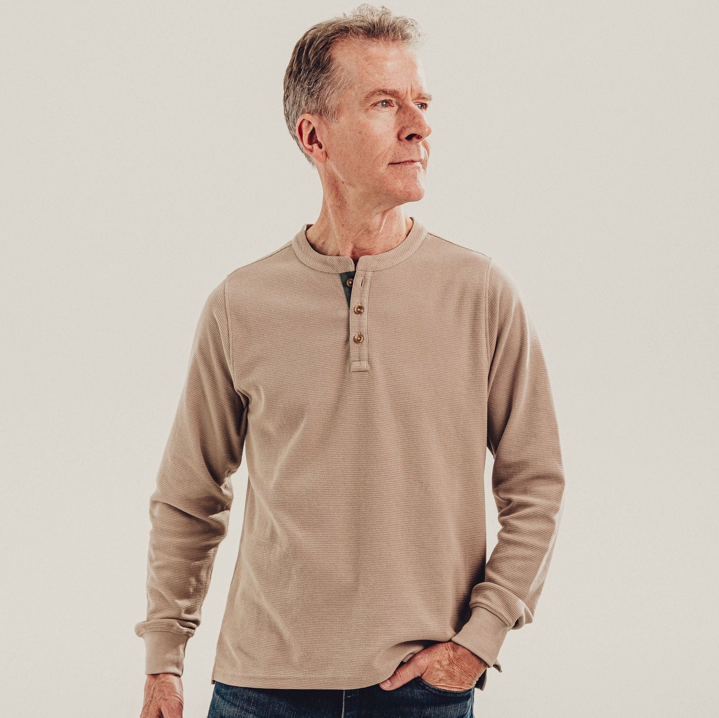 Bronco Long Sleeve Henley