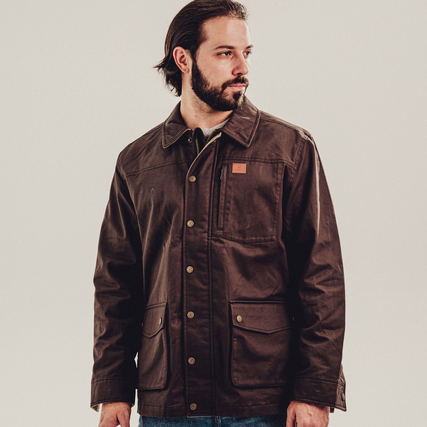 Outrider Waxed Canvas Barn Jacket