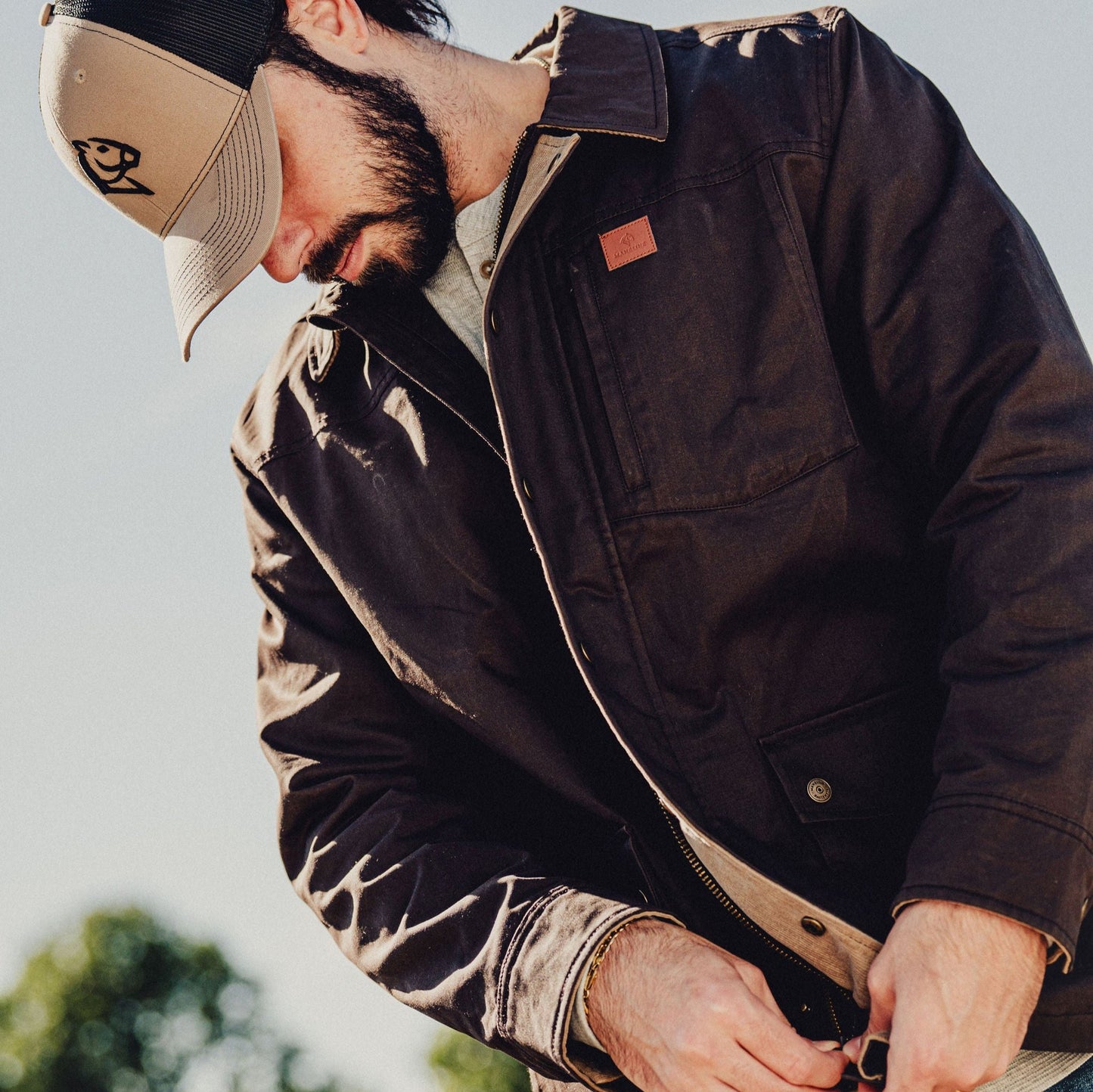 Outrider Waxed Canvas Barn Jacket