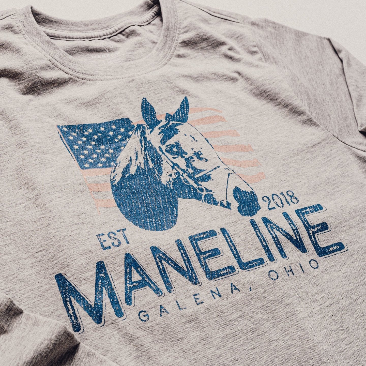 Maneline Long Sleeve Tee